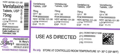 Venlafaxine 121 30